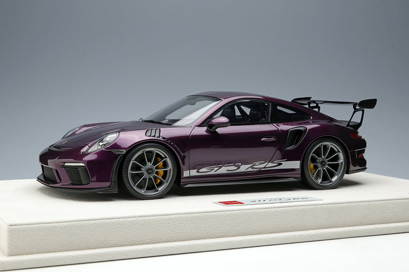 Chargez l&#39;image dans la visionneuse de la galerie, EIDOLON EML060I 1/18 Porsche 911 991.2 GT3 RS 2018 Viola Résine Métallique
