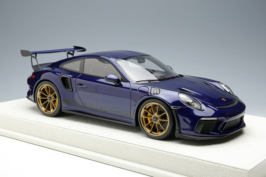 EIDOLON EML060J 1/18 Porsche 911 991.2 GT3 RS 2018 Bleu Iris Résine Métallisée