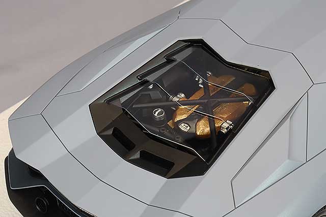 Carica immagine in Galleria Viewer, EIDOLON 1/18 Lamborghini Aventador LP780-4 Ultimae 2021 Grigio Acheso/Grigio Teca
