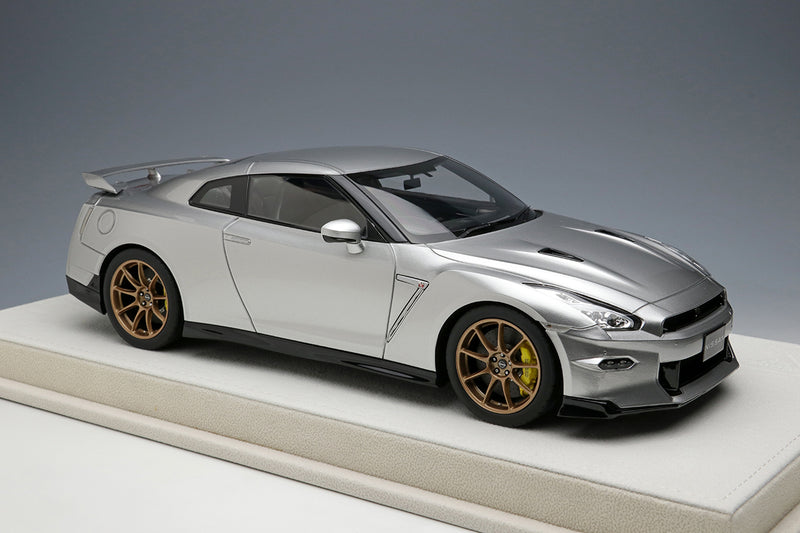 Carica immagine in Galleria Viewer, EIDOLON EML082C 1/18 Nissan GT-R Premium Edition T-spec 2024 Ultimate Metal Silver Resin
