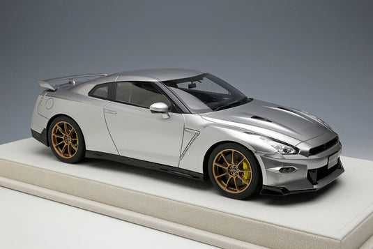 EIDOLON EML082C 1/18 Nissan GT-R Premium Edition T-spec 2024 Ultimate Metal Silver Resin