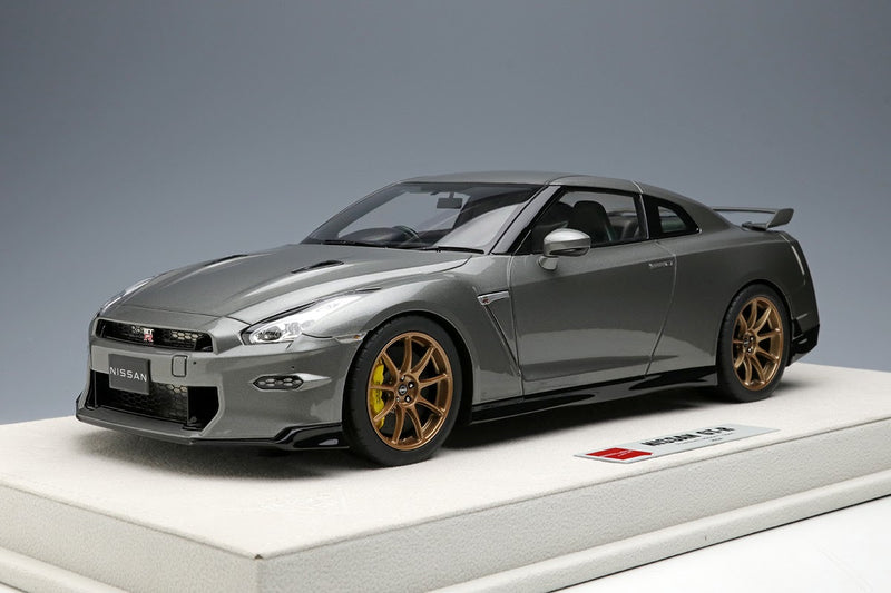 Load image into Gallery viewer, EIDOLON EML082D 1/18 Nissan GT-R Premium Edition T-spec 2024 Dark Metal Grey Resin
