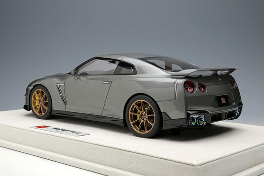 EIDOLON EML082D 1/18 Nissan GT-R Premium Edition T-spec 2024 Résine gris métal foncé