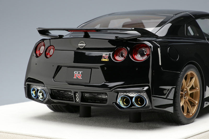 Load image into Gallery viewer, EIDOLON EML082E 1/18 Nissan GT-R Premium Edition T-spec 2024 Meteor Flake Black Pearl Resin
