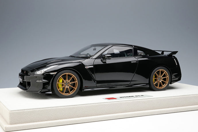 EIDOLON EML082E 1/18 Nissan GT-R Premium Edition T-spec 2024 Meteor Flake Black Pearl Resin