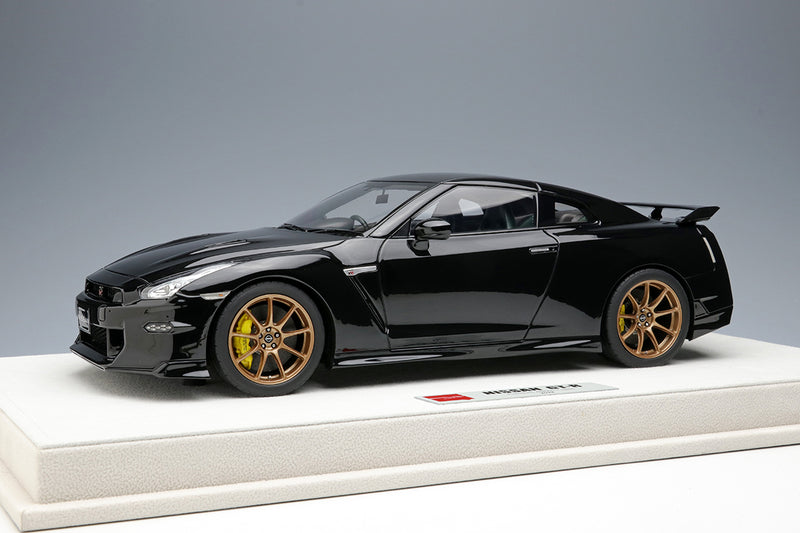 Load image into Gallery viewer, EIDOLON EML082E 1/18 Nissan GT-R Premium Edition T-spec 2024 Meteor Flake Black Pearl Resin
