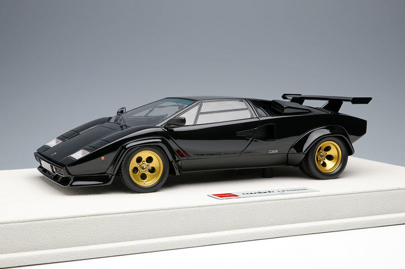 Cargue la imagen en el visor de la galería, EIDOLON EML086D 1/18 Lamborghini Countach LP5000S Alerón trasero Negro Interior Resina
