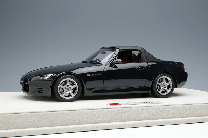 Laden Sie das Bild in Galerie -Viewer, EIDOLON EML110C 1/18 Honda S2000 AP1 1999 Berlina Black Resin
