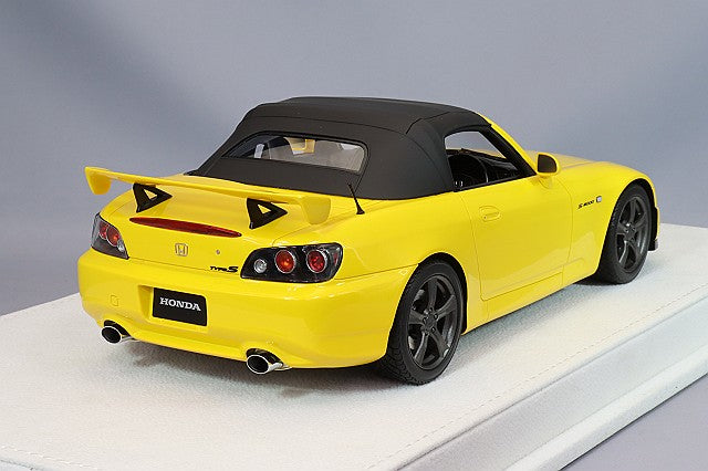 Laden Sie das Bild in Galerie -Viewer, EIDOLON 1/18 Honda S2000 (AP2) Type S 2007 New Indy Yellow Pearl
