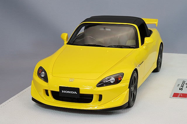 EIDOLON 1/18 Honda S2000 (AP2) Type S 2007 New Indy Yellow Pearl