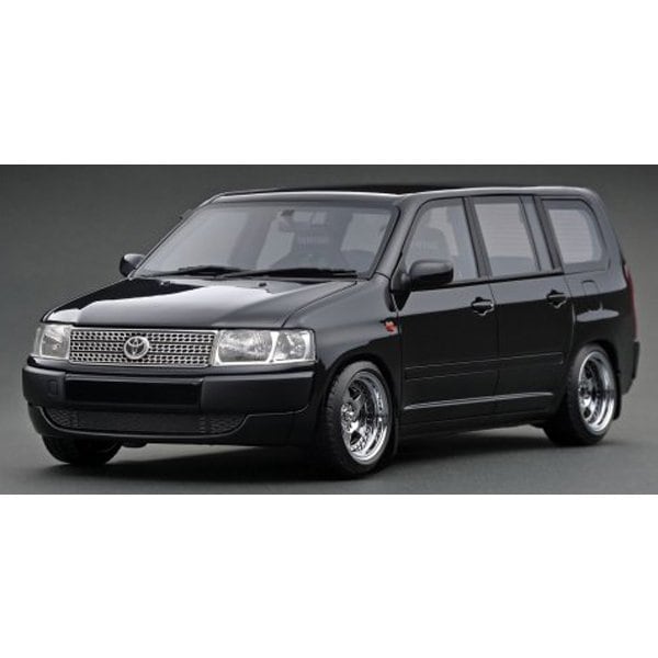 Modèle d'allumage IG1649 1/18 Toyota Probox GL NCP51V noir métallisé [moulée en résine]