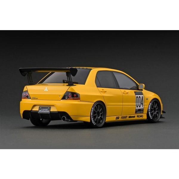 Laden Sie das Bild in Galerie -Viewer, Ignition model IG2379 1/18 Mitsubishi Lancer EvolutionIX CT9A Yellow [Resin Cast]
