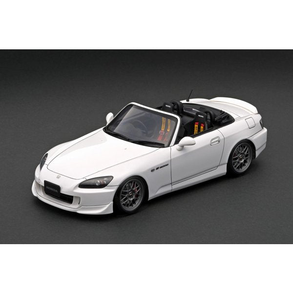 Cargue la imagen en el visor de la galería, Modelo de encendido IG2585 1/18 Honda S2000 AP2 Blanco [Resin Cast]
