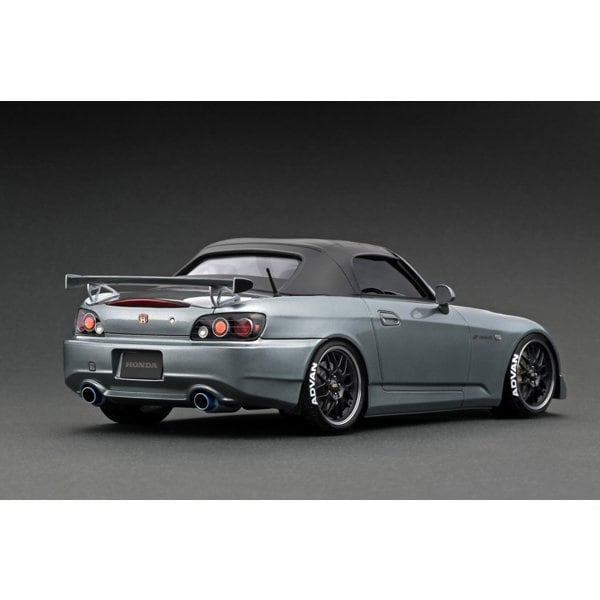 Cargue la imagen en el visor de la galería, Modelo de encendido IG2590 1/18 Honda S2000 AP2 Plata Oscuro [Resin Cast]
