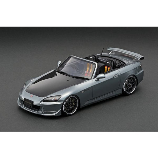 Modelo de encendido IG2590 1/18 Honda S2000 AP2 Plata Oscuro [Resin Cast]