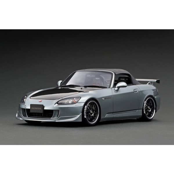 Modèle d'allumage IG2590 1/18 Honda S2000 AP2 Argent foncé [Résine moulée]