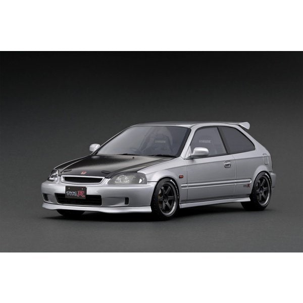 Load image into Gallery viewer, Ignition model IG2678 1/18 Honda Civic EK9 Type R Silver [Resin Cast]
