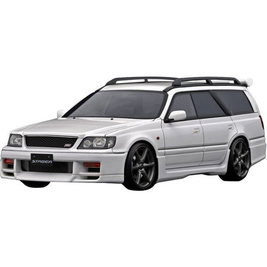 Ignition model IG2886 1/18 Nissan Stagea 260RS WGNC34 White [Resin Cast]