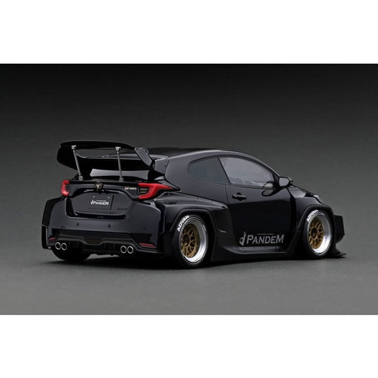 Modelo de encendido IG2901 1/18 PANDEM GR Yaris 4BA Negro [Resin Cast]