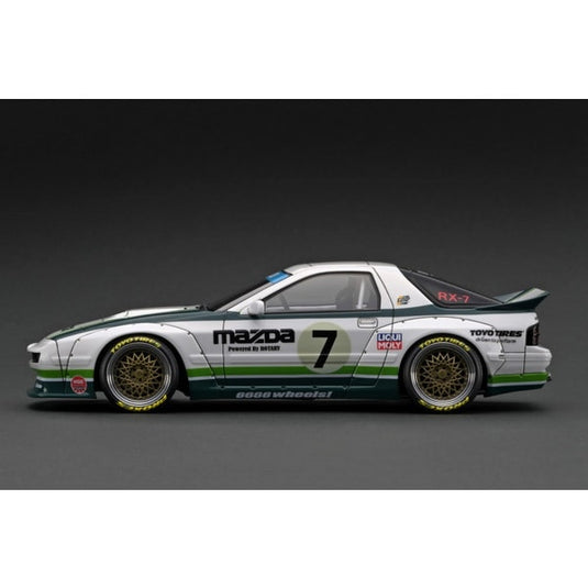 Précommande Allumage modèle IG2913 1/18 PANDEM RX-7 FC3S Blanc/Vert [Résine Coulée]