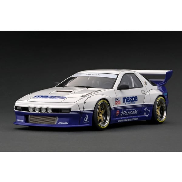 Load image into Gallery viewer, Pre-order Ignition model IG2916 1/18 PANDEM RX-7 FC3S White/Purple [Resin Cast]
