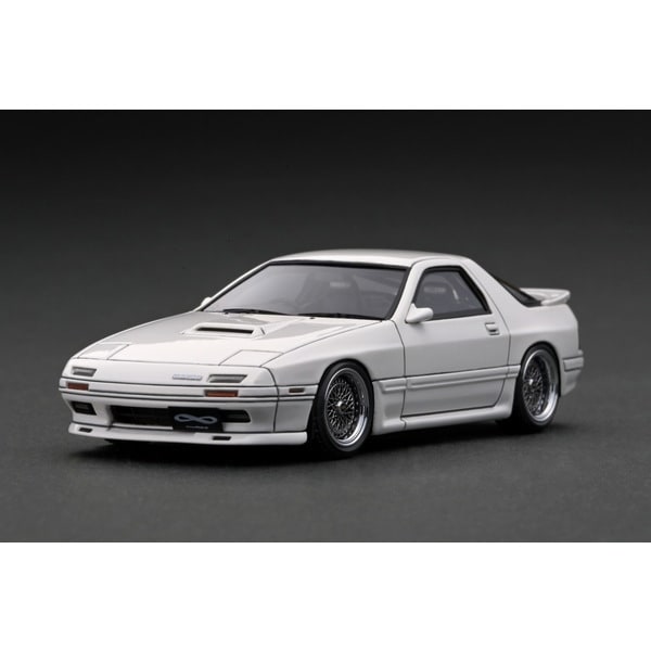 Chargez l&#39;image dans la visionneuse de la galerie, Modèle d&#39;allumage IG2943 1/43 Mazda Savanna RX-7 Infini FC3S blanc [moulée en résine]
