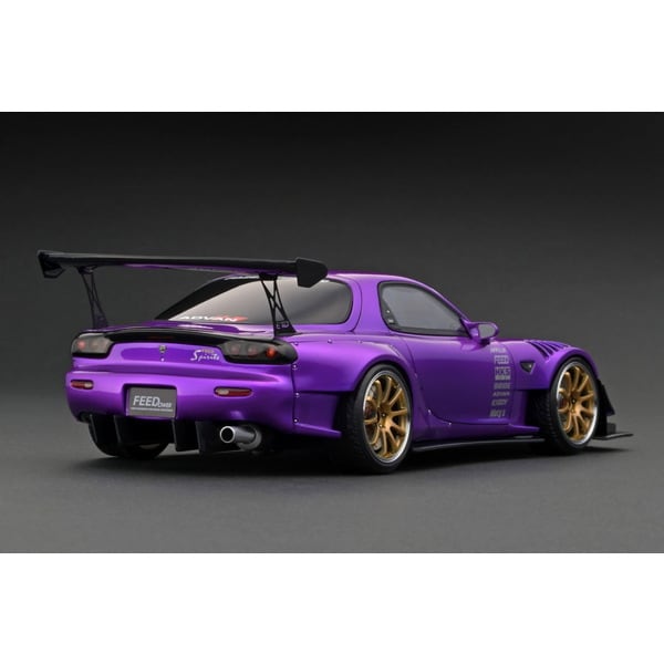 Carica immagine in Galleria Viewer, Pre-order Ignition model IG2965 1/18 FEED Afflux GT3 FD3S Purple Metallic [Resin Cast]
