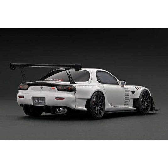 Pre-order Ignition model IG2966 1/18 FEED Afflux GT3 FD3S White [Resin Cast]