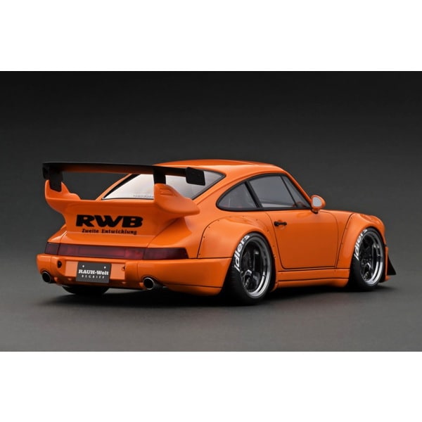 Cargue la imagen en el visor de la galería, Modelo de encendido IG3005 1/18 RWB 964 Naranja [Resin Cast]
