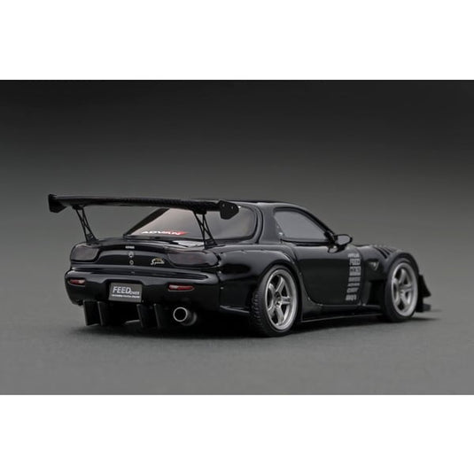 Modelo de encendido IG3025 1/43 FEED Afflux GT3 FD3S Negro [Resin Cast]