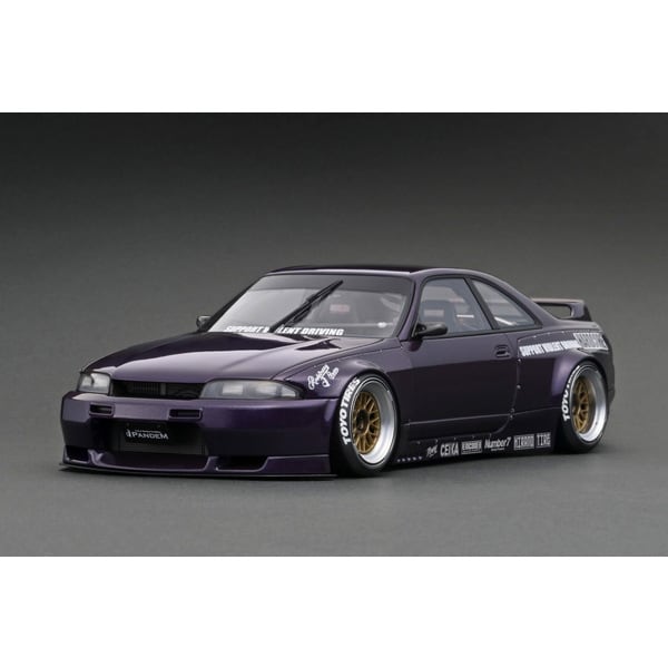 Ignition model IG3032 1/18 PANDEM GT-R BCNR33 Purple [Resin Cast]