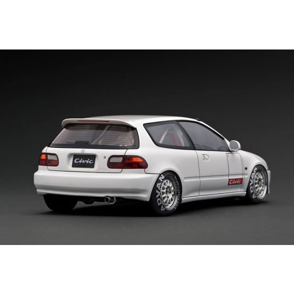 Laden Sie das Bild in Galerie -Viewer, Pre-order Ignition model IG3040 1/18 Honda Civic EG6 White [Resin Cast]
