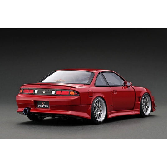 Modèle d'allumage IG3083 1/18 VERTEX S14 Silvia Red avec moteur [moulée en résine]