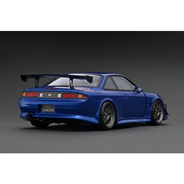 Carica immagine in Galleria Viewer, Ignition model IG3085 1/18 VERTEX S14 Silvia Blue Metallic [Resin Cast]
