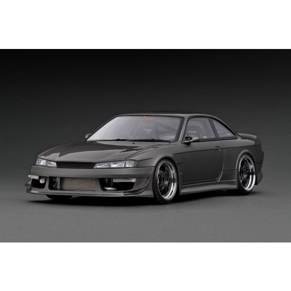 Ignition model IG3088 1/18 VERTEX S14 Silvia Gunmetal [Resin Cast]