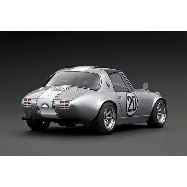 Laden Sie das Bild in Galerie -Viewer, Ignition model IG3094 1/18 Toyota Sports 800 NOB Hachi Ver Silver [Resin Cast]
