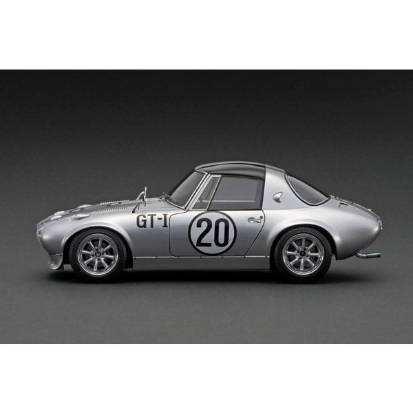 Laden Sie das Bild in Galerie -Viewer, Ignition model IG3094 1/18 Toyota Sports 800 NOB Hachi Ver Silver [Resin Cast]
