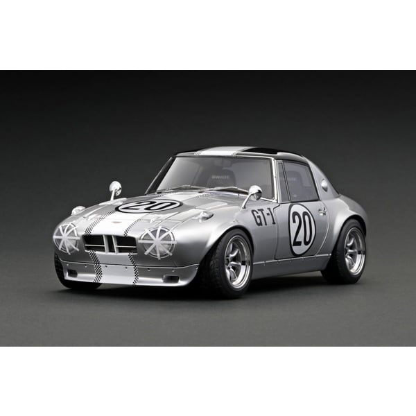 Modèle d'allumage IG3094 1/18 Toyota Sports 800 NOB Hachi Ver Silver [moulée en résine]