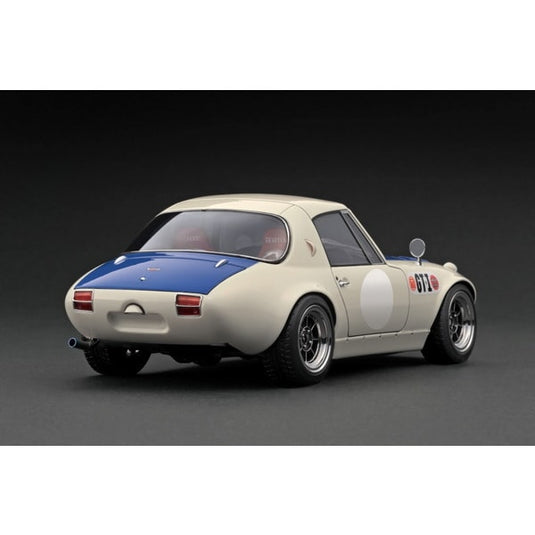 Modelo de encendido IG3095 1/18 Toyota Sports 800 NOB Hachi Ver Blanco/Azul [Resin Cast]