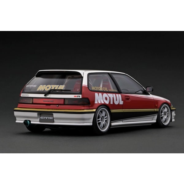 Laden Sie das Bild in Galerie -Viewer, Pre-order Ignition model IG3123 1/18 Honda Civic EF9 SiR White/Red [Resin Cast]
