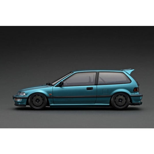 Reserva el modelo de encendido IG3124 1/18 Honda Civic EF9 SiR Verde Metálico [Resin Cast]