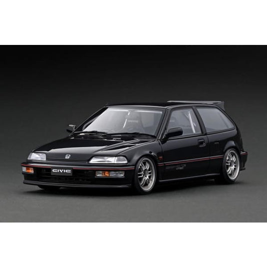 Précommande Allumage modèle IG3125 1/18 Honda CIVIC EF9 SiR Noir [Resin Cast]