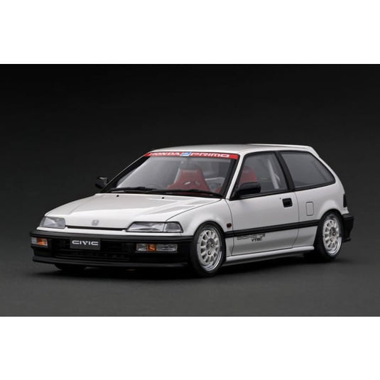 Reserva modelo de encendido IG3126 1/18 Honda CIVIC EF9 SiR White [Resin Cast]