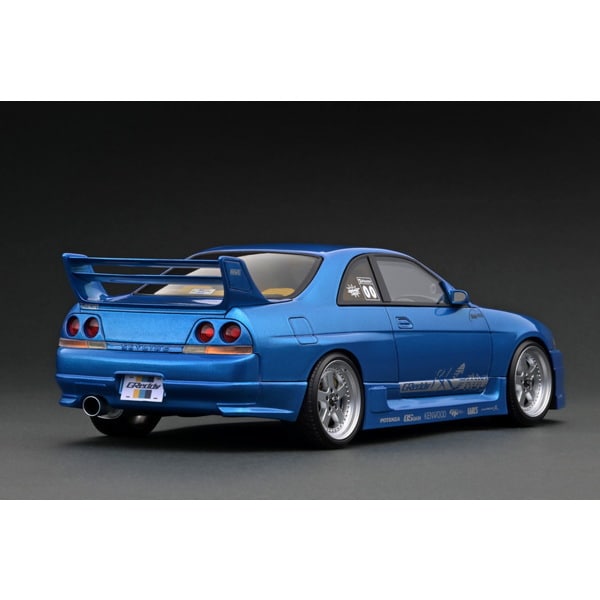 Cargue la imagen en el visor de la galería, Reserva el modelo de encendido IG3128 1/18 GReddy GT-R BCNR33 Azul Metálico [Resin Cast]
