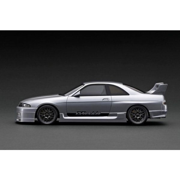 Laden Sie das Bild in Galerie -Viewer, Pre-order Ignition model IG3131 1/18 GReddy GT-R BCNR33 Silver [Resin Cast]
