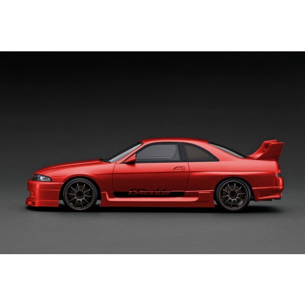 Laden Sie das Bild in Galerie -Viewer, Ignition model IG3132 1/18 GReddy GT-R BCNR33 Red Metallic [Resin Cast]
