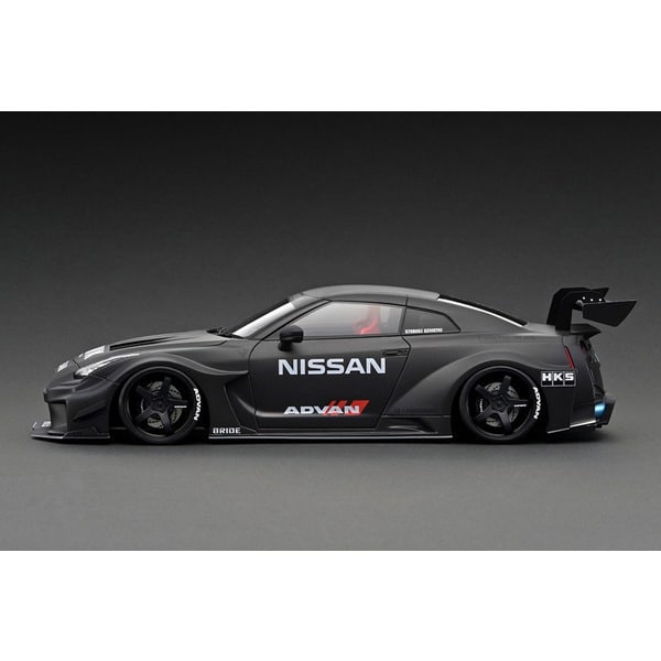 Chargez l&#39;image dans la visionneuse de la galerie, Modèle d&#39;allumage IG3144 1/18 LB Silhouette Works GT Nissan 35GT-RR Carbon [Résine moulée]
