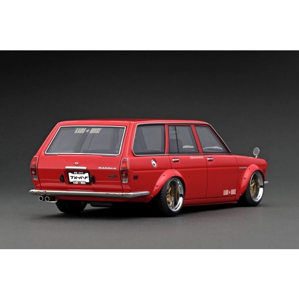 Cargue la imagen en el visor de la galería, Modelo de encendido IG3152 1/18 Datsun Bluebird 510 Wagon Red [Resin Cast]
