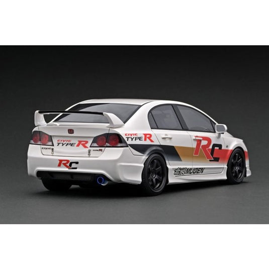 Allumage modèle IG2832 1/18 Honda Civic FD2 TYPE R Blanc [Résine moulée]