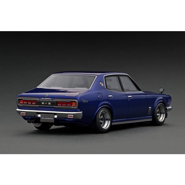 Cargue la imagen en el visor de la galería, Reserva modelo de encendido IG3173 1/18 Nissan Bluebird U 2000GTX G610 Azul Metálico [Resin Cast]
